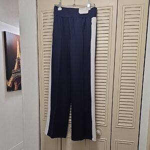 STYLUS Navy and White Track Pants